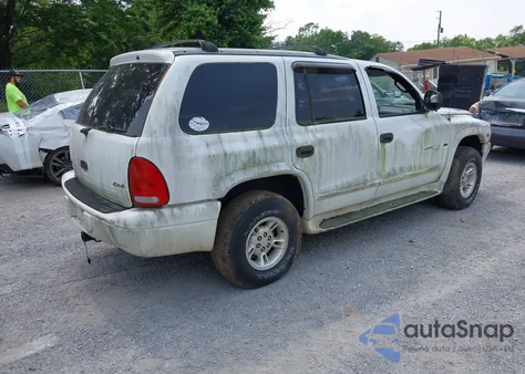 2000 Dodge Durango из США, поврежденный, VIN 1B4HS28N6YF200766